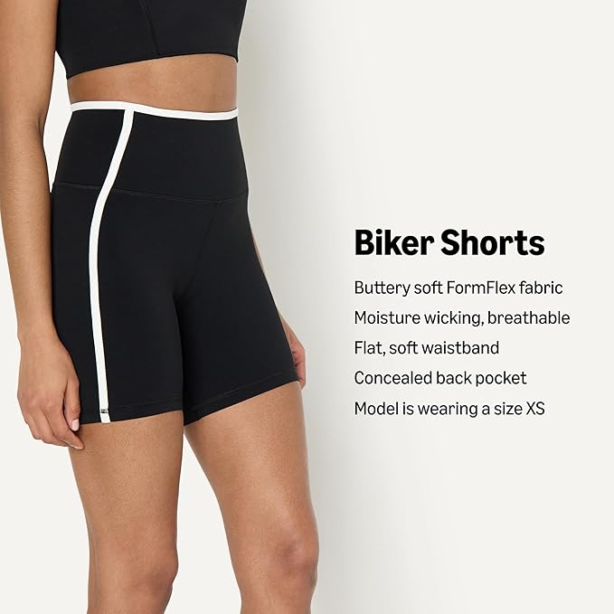 Amazon Essentials Women's Active FormFlex Buttery Soft High Waist Biker Shorts - Image 4