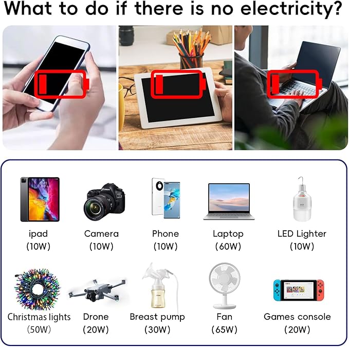 200W Car Power Inverter DC 12V to 110V AC,Cigarette Lighter Adapter Plug with [65W USB-C]/USB-Fast Charger 24W/Multiple USB/Laptop car Charger with Voltage Display - Image 6