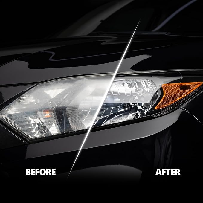 CERAKOTE® Ceramic Headlight Restoration Professional Detailer Pack (50 Step 1 Oxidation Removing Wipes) - Easily Remove Oxidation from Old and Faded Headlights - Image 3