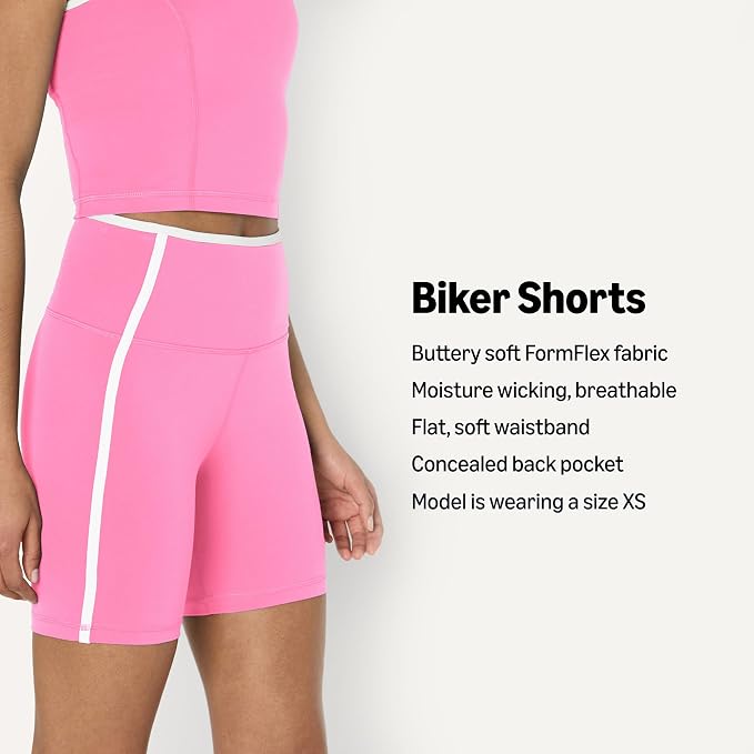 Amazon Essentials Women's Active FormFlex Buttery Soft High Waist Biker Shorts - Image 4