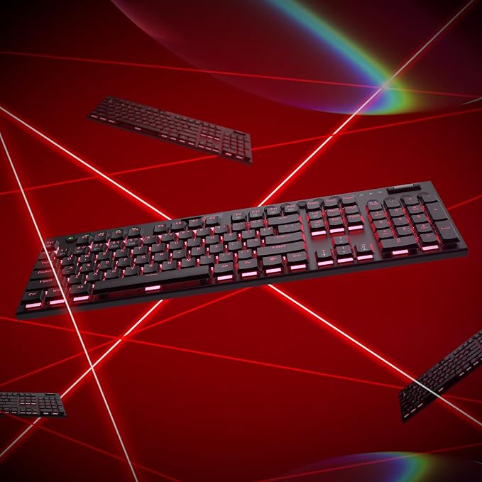 Redragon K618 PRO Wireless Ultra-Thin Gaming Keyboard, Macro & Media Scroll | 0-Delay Tri-Mode, 5 On-Board Keybinding G Buttons for MMO MOBA Games, Dedicated Media Control, Easy-Switch Win/Mac Compatible - Image 9