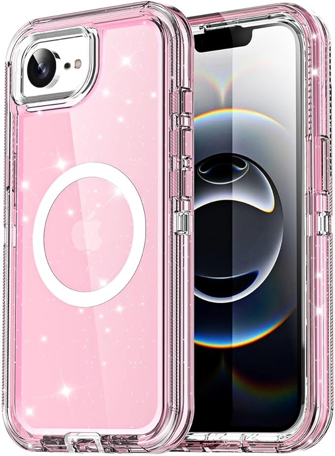 AICase for iphone 17e Case/iphone 16e Case Clear with Magsafe Heavy Duty Drop Protection Full Body Rugged Shockproof/Dust Proof Triple Layer Transparent Military Protective Tough Durable for 17e/16e_9 by AICase