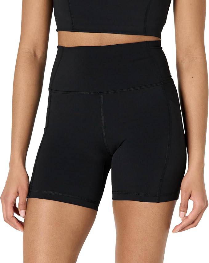 Amazon Essentials Women's Active FormFlex Buttery Soft High Waist Biker Shorts by AmazonEssentials