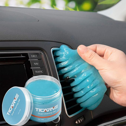 TICARVE Cleaning Gel for Car Detail Tools Car Cleaning Automotive Dust Air Vent Interior Detail Putty Universal Dust Cleaner for Auto Laptop Car Slime Cleaner by TICARVE
