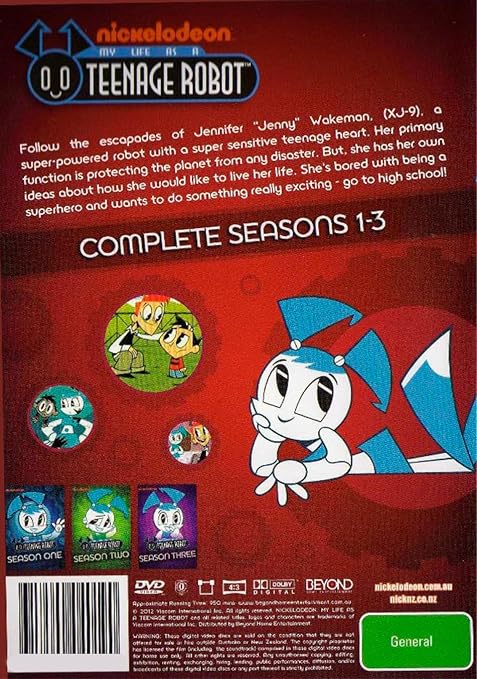 My Life as a Teenage Robot: The Complete Series (Seasons 1-3 / Bonus Features / 9-Disc Set) [DVD] [Region Free] - Image 5
