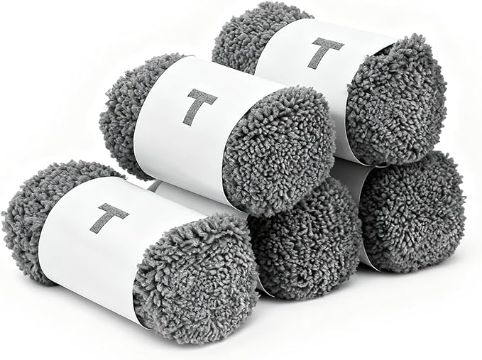 10 Pieces Microfiber Replacement Pads for W2/W3/X1 Window Cleaners, Reusable, Machine Washable (10) by HIXZAP