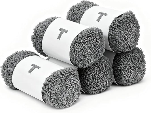 10 Pieces Microfiber Replacement Pads for W2/W3/X1 Window Cleaners, Reusable, Machine Washable (10) by HIXZAP
