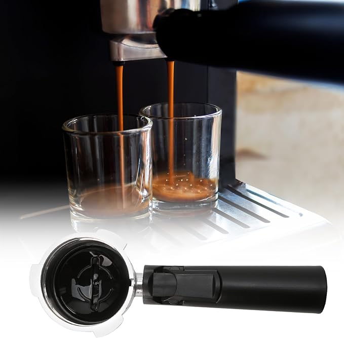 Coffee Espresso Machine Handle Replacement Parts, Cafe Bracket Handle for Lidl Silvercrest CM4621 CM4218 KF5002 KF500S Barista (for 51mm Portafilter Basket - Not included) - Image 5
