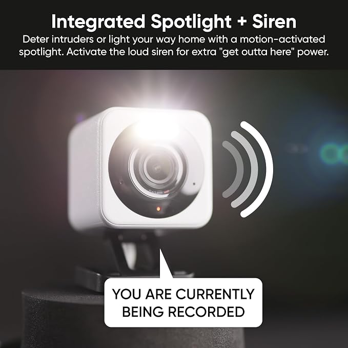 WYZE Cam v4 (Latest Model), 2.5K AI Security Camera, Indoor/Outdoor Cameras for Home Security, Baby Monitor & Pet Camera, Color Night Vision, No Subscription Required, Free Expert Help (2 Pack) - Image 5