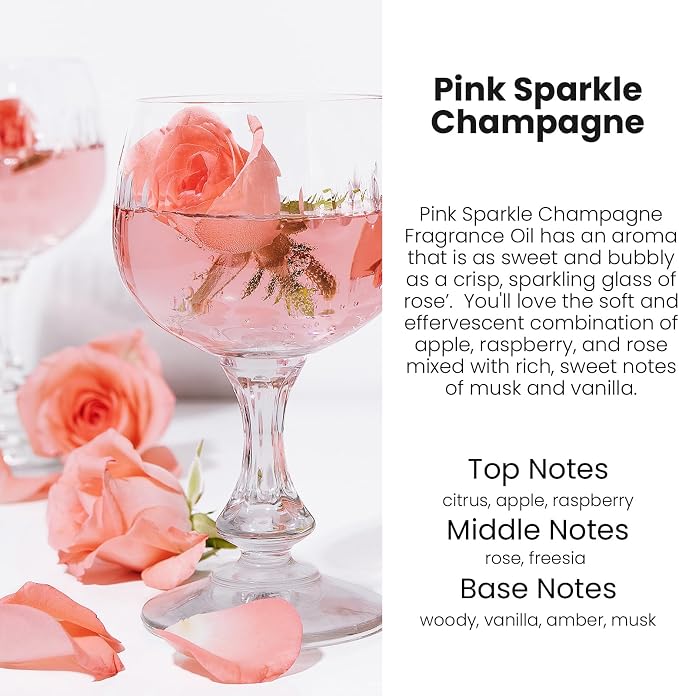 HoogaLife Car Air Freshener Diffuser 2 Pack Hanging Air Freshener Diffuser - Pink Sparkle Champagne Fragrance Oil Air Diffuse r for Car, 45+ Days Long Lasting Fragrance Made in USA (P38 SP) - Image 2