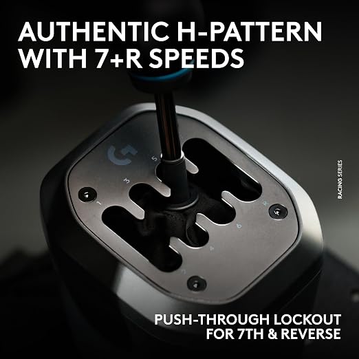 Logitech G RS H-SHIFTER for PC/Xbox/Playstation | Sim Racing shifter compatible with Logitech G PRO and RS50 wheels and G923/G29/G920 with Racing Adapter - Image 2