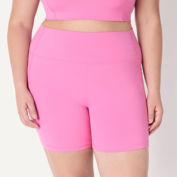 Amazon Essentials Women's Active FormFlex Buttery Soft High Waist Biker Shorts - Image 7
