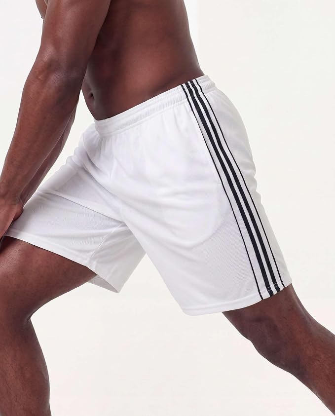 5 Pack Men's Mesh Shorts Athletic Basketball Sports Gym Workout Pockets | Cooling Moisture-Wicking, 9", Long, Quick-Dry, Breathable, Elastic Drawstring Waistband. Running, Exercise, Soccer, Training. - Image 6