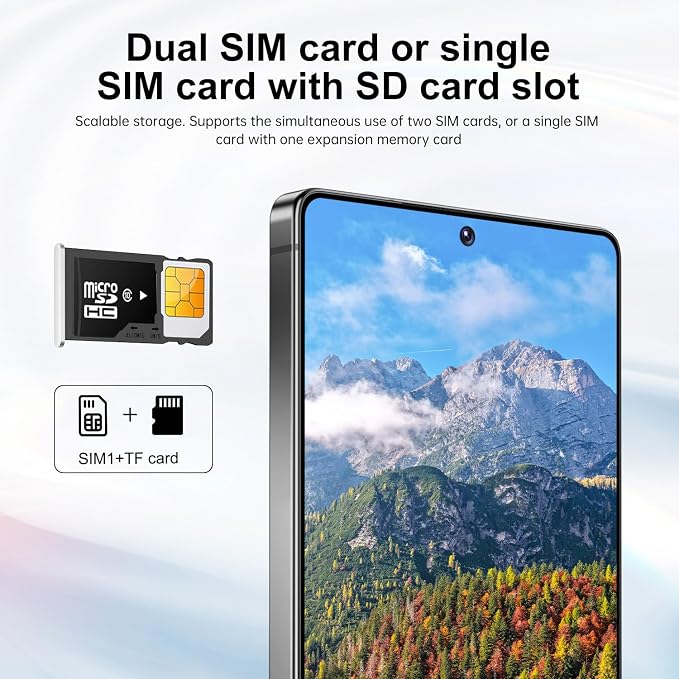 S26 Ultra 5G Unlocked Smartphone,16GB+512GB Cell Phone for Android 15, 6.99" Unlocked Cell Phone, 7000mAh, 68MP+108MP Dual Camera/Dual SIM/Fingerprint Lock/Face，Black - Image 5