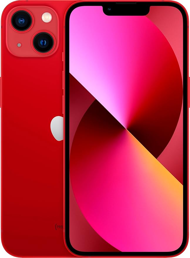 Apple iPhone 13, 128GB, Sierra Blue for Cricket Wireless (Renewed Premium) by Amazon+Renewed