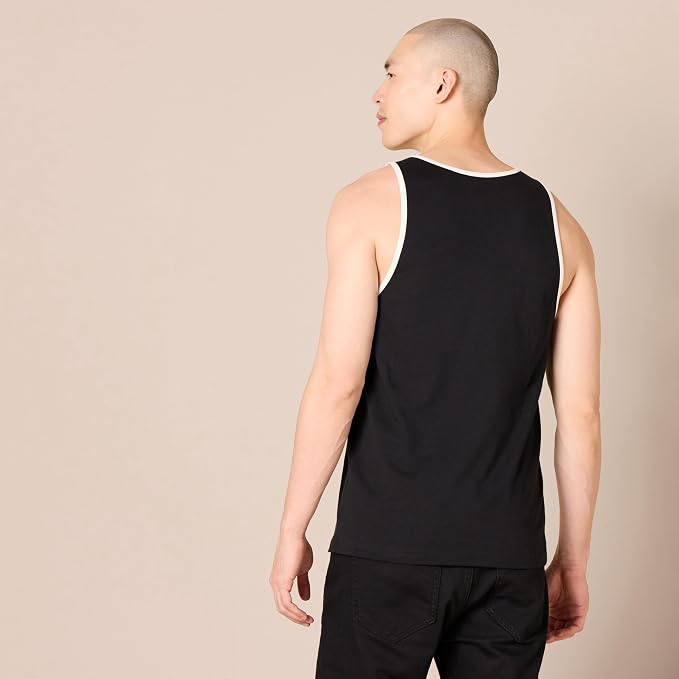 Amazon Essentials Men's Active Quick Dry Tech Stretch Moisture Wicking Lightweight Gym Tank Top - Image 2