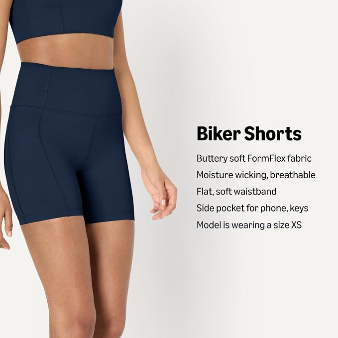 Amazon Essentials Women's Active FormFlex Buttery Soft High Waist Biker Shorts - Image 5