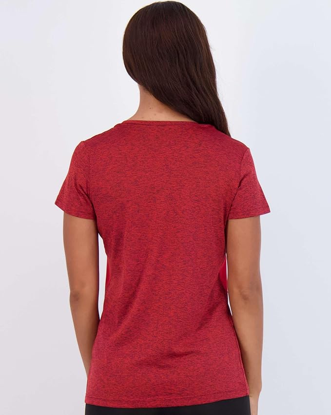 5 Pack Women's Dry Fit Short Sleeve Athletic Gym Workout Running Tops | Available in Plus Size, Exercise, Sports, Fitness, Quick Dry, Cooling, Moisture Wicking, Loose Basic Tees, Yoga, Pilates - Image 7