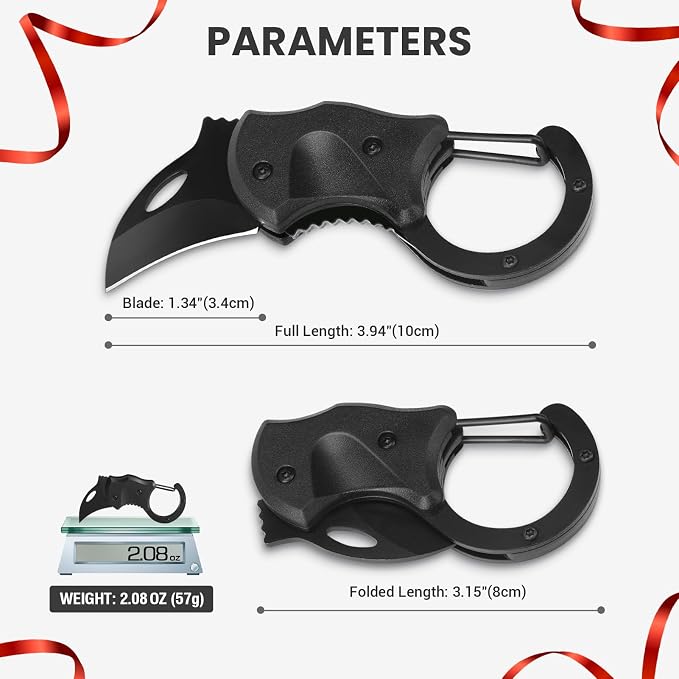FUNBRO Edc Box Cutter | Small Pocket Knife Gifts for Men, Anniversary & Birthday Gifts for Him - Image 5