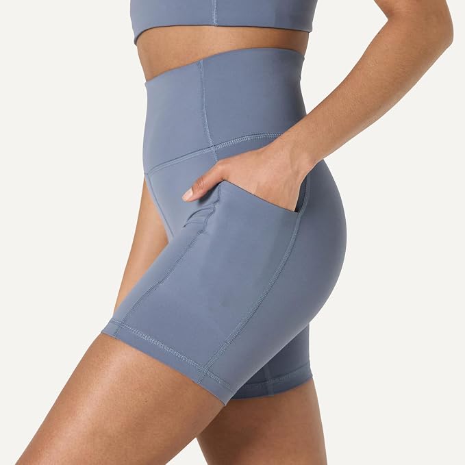Amazon Essentials Women's Active FormFlex Buttery Soft High Waist Biker Shorts - Image 5