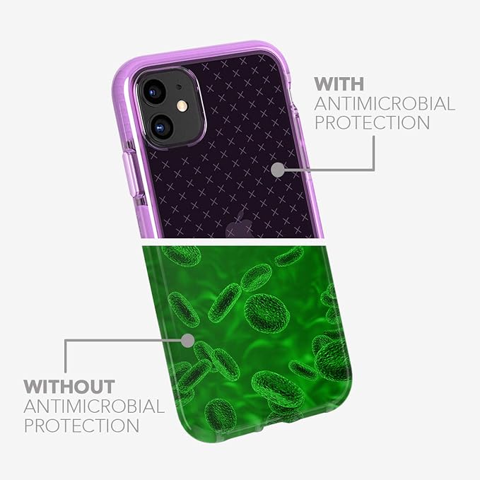 tech21 Evo Check for Apple iPhone 11 - Germ Fighting Antimicrobial Phone Case with 12 ft. Drop Protection - Image 4