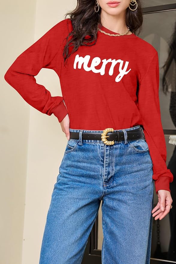 EVALESS Womens Crewneck Long Sleeve Tops Casual Polka Dots Tops Fall 2026 Tshirts Shirts - Image 5