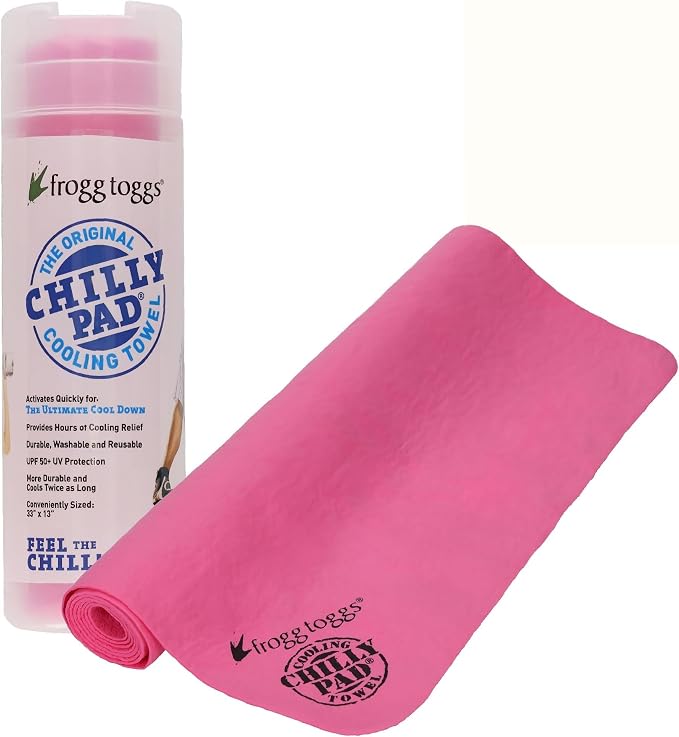 FROGG TOGGS Chilly Pad, Instant Cooling Towel, Long Lasting, Reusable, Sports and Outdoors Neck Towel 33x13 by froggtoggsSpring