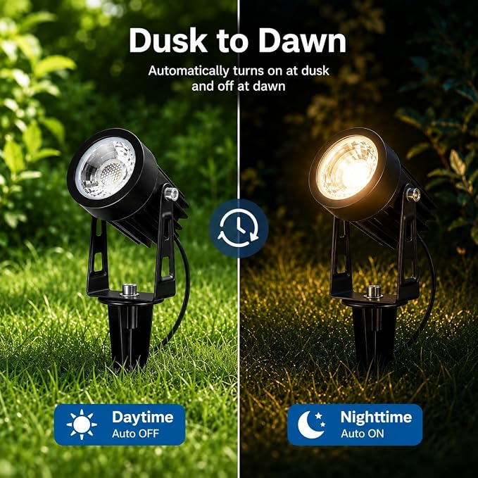 rosykite Smart RGBW Landscape Lighting Kit, WiFi & Bluetooth Outdoor Lights with Transformer, App/Remote/Controller Control, Color Changing Low Voltage Garden Lights for Yard Pathway Patio (6 Pack) - Image 3