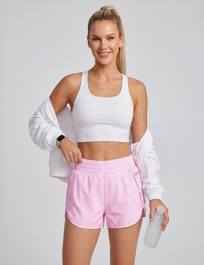 Blooming Jelly Women's Quick-Dry Running Shorts Workout Sport Layer Active Shorts with Pockets 1.75" - Image 5