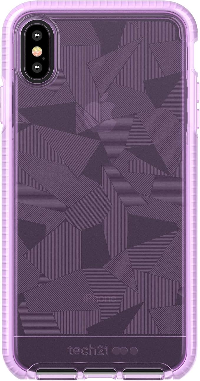 tech21 Evo Edge Phone Case with 12ft Drop Protection for Apple iPhone Xs Max - Orchid - Image 6
