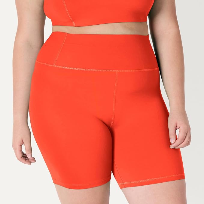 Amazon Essentials Women's Active FormFlex Buttery Soft High Waist Biker Shorts - Image 7