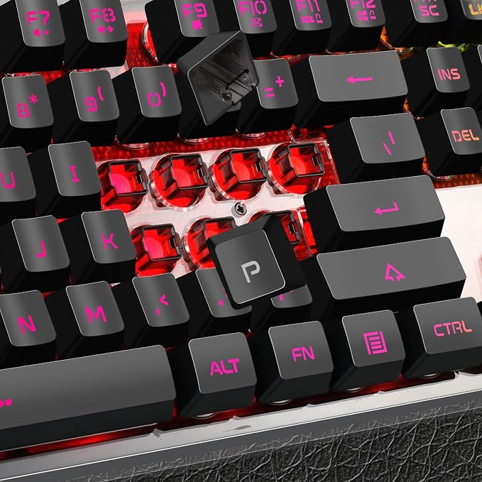 Gaming Keyboard and Mouse Combo, K1 RGB LED Backlit Wired Keyboard with 104 Key Computer PC Gaming Keyboard for PC/Laptop (Black) - Image 3
