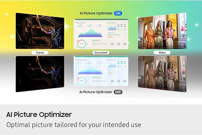 Samsung 43” Smart Monitor M7 (M70F) 4K UHD Display, Samsung Vision AI, Smart TV Apps, Gaming Hub, USB-C, HDMI and USB-A, Black, LS43FM702UNXZA, 2025 - Image 6