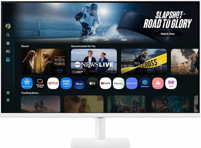 Samsung 32” Smart Monitor M7 (M70F) 4K UHD Display, Samsung Vision AI, Smart TV Apps, Gaming Hub, USB-C, HDMI and USB-A, White, LS32FM703UNXZA, 2025 - Image 13