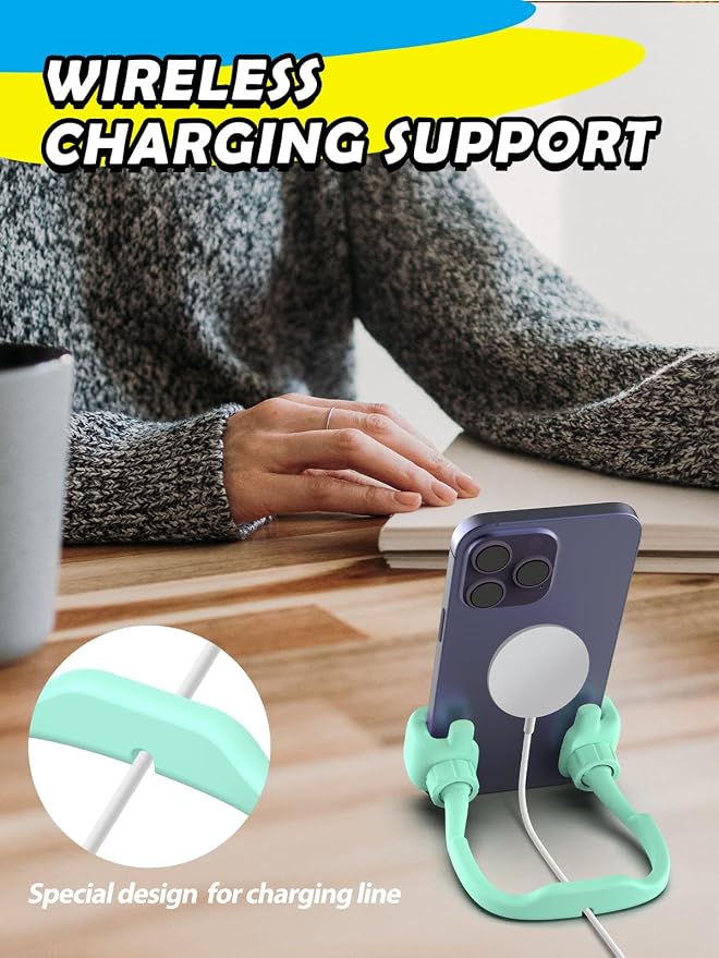 Gifts for Fathers Day Boys Girls Teens Kids: Thumbs Up Lazy Phone Stand Holder for Desk Funny Gadgets Teenage Tween Man Woman Dad Mother Mom Husband Wife Adults Stocking Stuffers Who Have Everything - Image 6