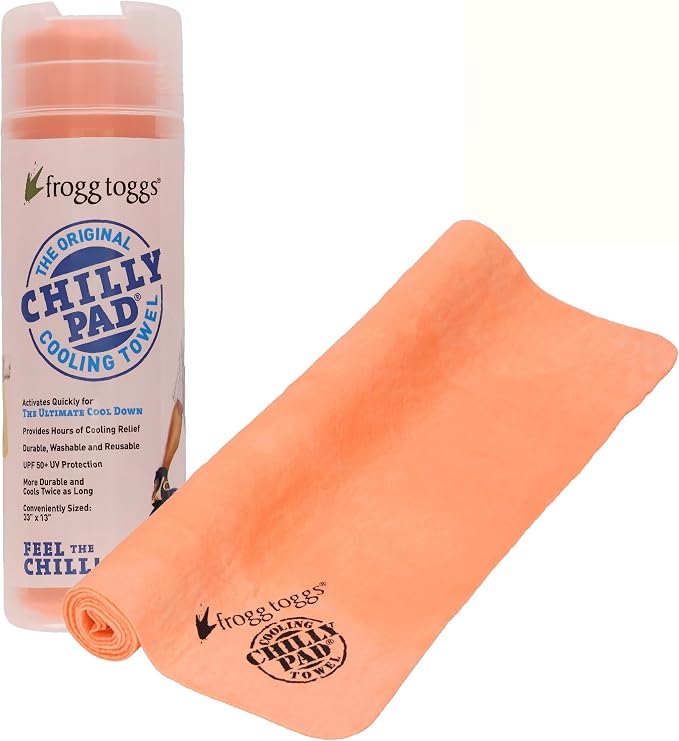 FROGG TOGGS Chilly Pad, Instant Cooling Towel, Long Lasting, Reusable, Sports and Outdoors Neck Towel 33x13 by froggtoggsSpring