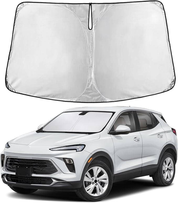 EcoNour Windshield Sunshade Compatible for Buick Encore GX 2020-2024 2025 2026, Sun Visor for Front Windshield & Window Sun Shade Cover, UV Heat Blocker & Protector, Car Accessories by EcoNour