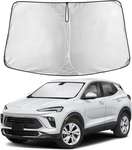 EcoNour Windshield Sunshade Compatible for Buick Encore GX 2020-2024 2025 2026, Sun Visor for Front Windshield & Window Sun Shade Cover, UV Heat Blocker & Protector, Car Accessories by EcoNour