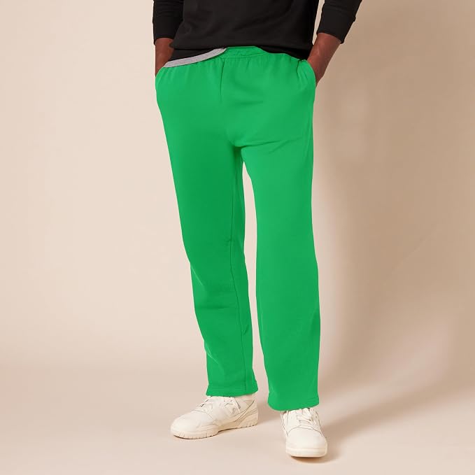 Amazon Essentials Men's Relaxed Straight Leg Fleece Open Bottom Sweatpant (Available in Big & Tall) - Image 6