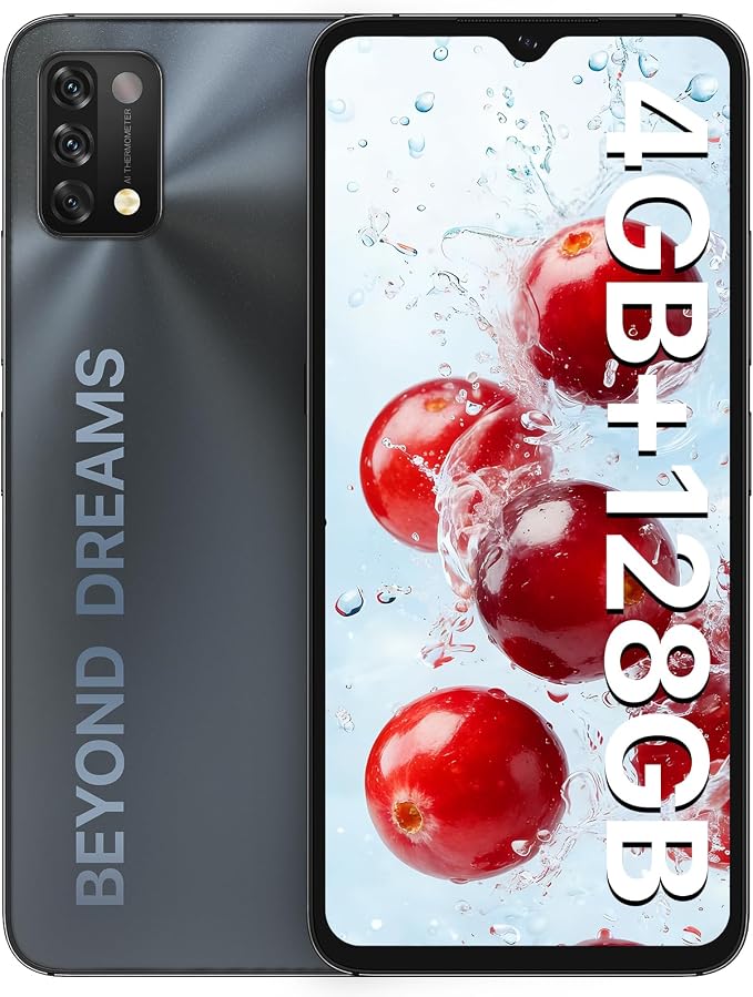 UMIDIGI A11 Unlocked Cell Phones, 6.53" HD+ Full Screen Smartphone, 4+128GB Expandable 256GB 5150mAh High Capacity Battery Android 11, Dual SIM 4G Volte by UMIDIGI