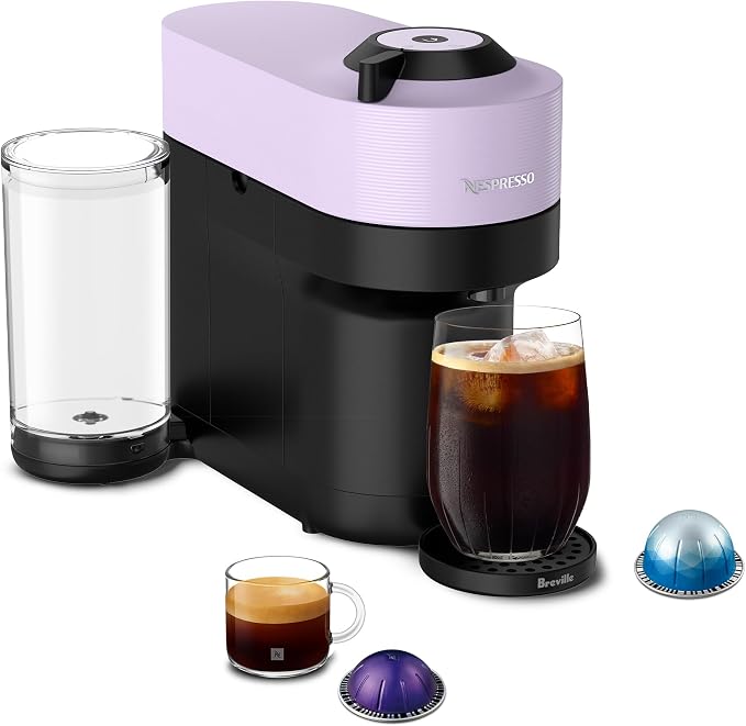Nespresso Vertuo Pop+ Coffee and Espresso Maker by Breville, Lilac by Unknown