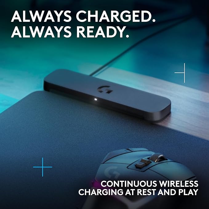 Logitech G502 X Plus Lightspeed Wireless Gaming Mouse + Powerplay 2 Wireless Charging Mouse Pad Bundle - Black - Image 5