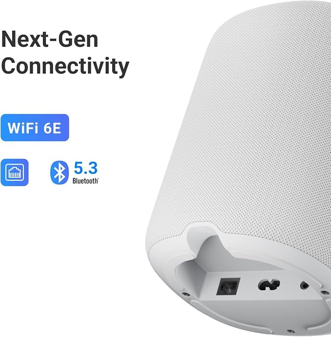 WiiM Sound Lite Smart Speaker, Hi‑Res 24‑bit/192 kHz, AI RoomFit™ Room Correction, 100W Peak, Wi‑Fi 6E/Bluetooth 5.3, Multi‑Room & Stereo Pairing, White - Image 7