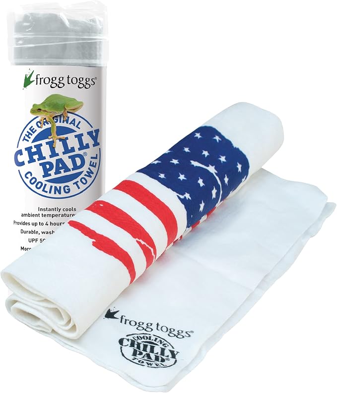 FROGG TOGGS Chilly Pad, Instant Cooling Towel, Long Lasting, Reusable, Sports and Outdoors Neck Towel 33x13 by froggtoggsSpring