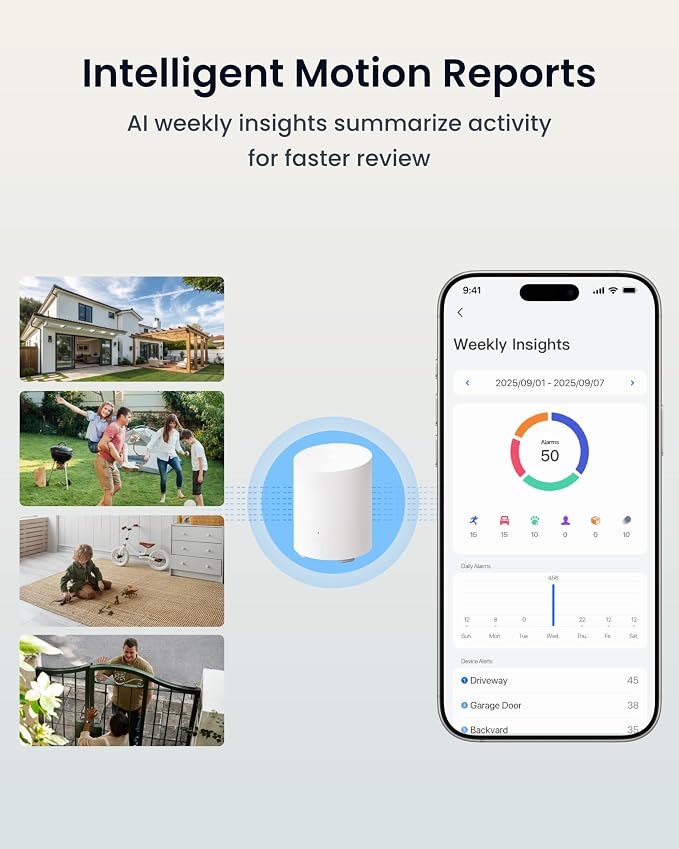 REOLINK Argus MagiCam Security Cameras Wireless Outdoor 1080p, 2 Cam Kit | Magnetic Mount, 2.4/5GHz WiFi, AI Detection, IR Night Vision, No Subscription, IP67, 9-Month Battery Life, Easy Set Up - Image 4