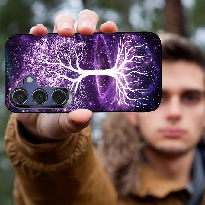 Designed for Galaxy A16 5G Phone Case,Slim Silicone Shockproof Protective Case for Galaxy A16 5G 6.7 inch,Life Tree - Image 4