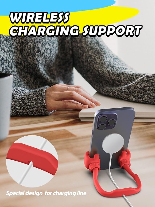 Gifts for Teens Girls Women Mom Wife Cell Phone Holder: Adjustable Thumbs Up Phone Stand Gift for Kids Adults Women Teenage Men Boy Grandma Funny Gadgets Trend Stuff Ideas Stocking Stuffer Gift - Image 6
