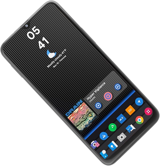 POZZI NEO 1, Unlocked Android Cell Phone for Kids and Seniors, 6.57 inch HD+ Display, 4GB RAM + 64GB, 5000mAh Battery, Dual SIM 4G LTE Smartphone, 16MP Triple AI Camera, Black, T-Mobile - Image 7