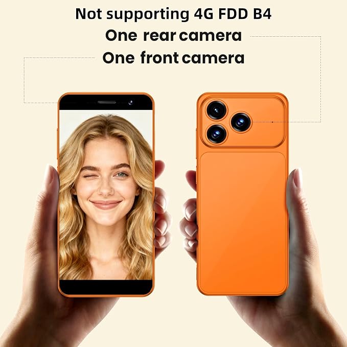 Unlocked 4G Android Phone, 5.0-inch Screen, 2GB RAM + 16GB ROM/TF 128GB, Dual SIM, Dual Camera, Suitable for Beginners (28black) - Image 6