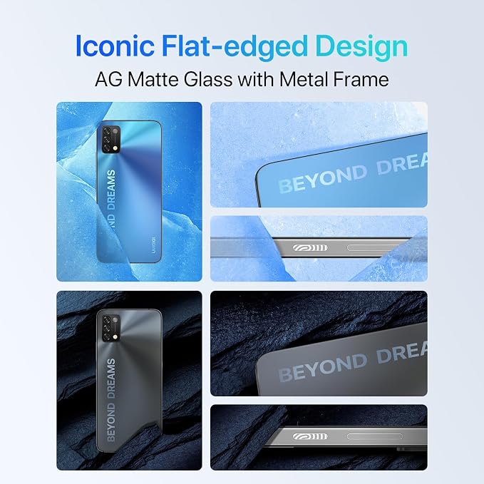 UMIDIGI A11 Unlocked Cell Phone, Helio G25, 4GB+128GB Expandable 256GB, 6.53 Inch FHD Touch Screen, AG Matte Glass Finish, 5150mAh Android 11 Smartphone, 16MP+8MP, Dual SIM 4G Volte, Al Face Unlock - Image 8